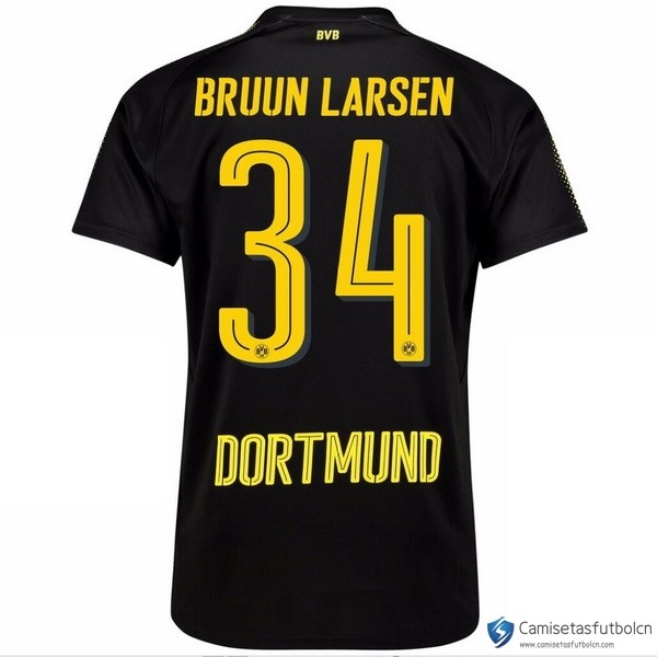 Camiseta Borussia Dortmund Segunda equipo Bruun Larsen 2017-18